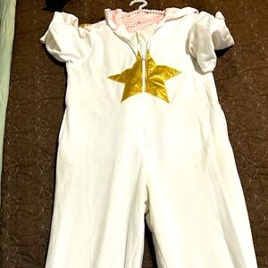 Target 🎯 Unicorn 🦄 Onesie with gold wings ! Size Med Great condition ! Only 1!